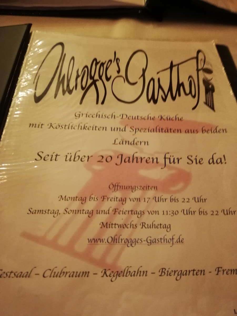 Menu Ohlrogges Restaurant-2